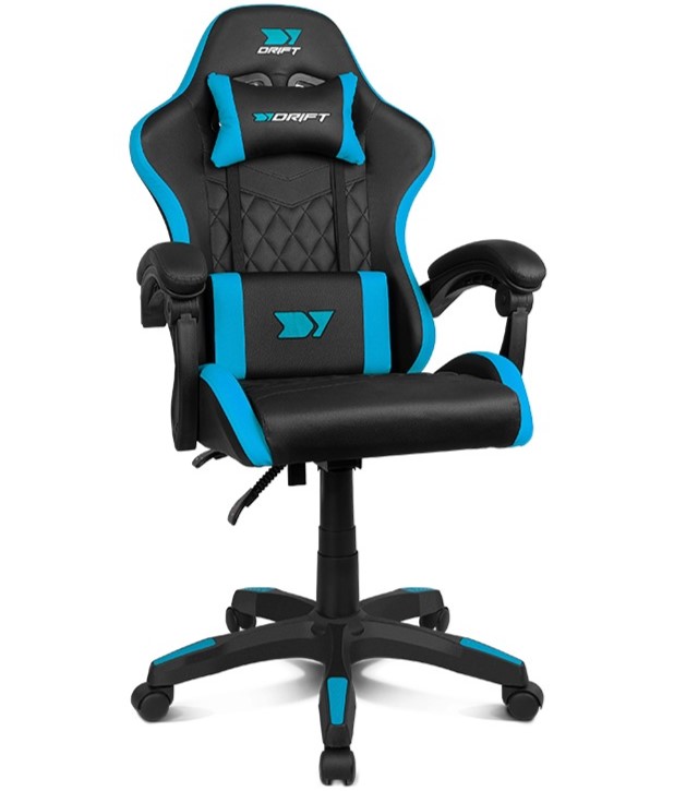 Silla gaming Drift DR35BL negro/ azul